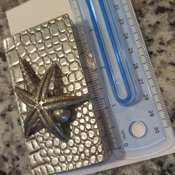 Pewter trinket box - Picture 4 of 5